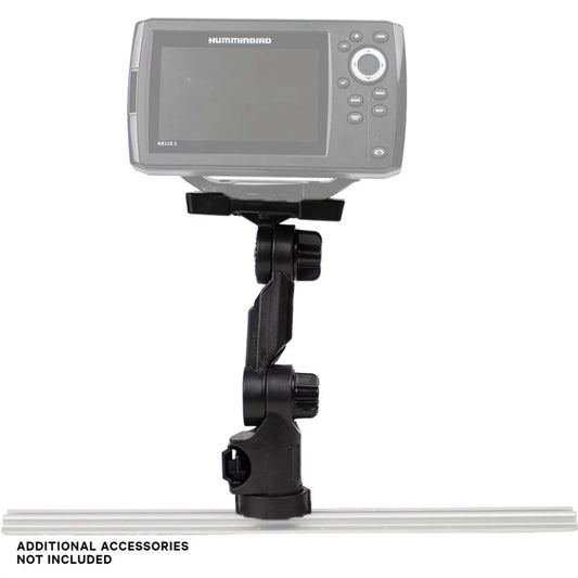 YakAttack Humminbird Helix® Fish Finder Mount with Track Mounted LockNLoad™ Mounting System Kayak Fishing Accessory – Image 1