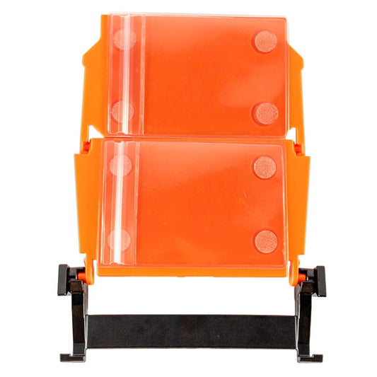 YakAttack LeaderBoard Side Mount Identifier Holder, Orange Kayak Accessory – Image 2