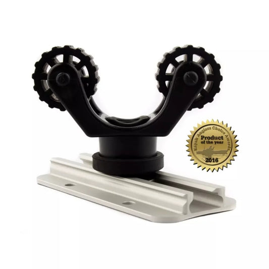 Yakattack RotoGrip Paddle Holder Black Kayak Deck Rigging – Image 1