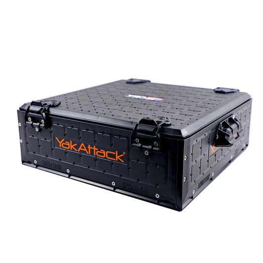 YakAttack ShortStak SOLO Storage Box 16" x 16", Black Kayak Fishing Accessory – Image 2