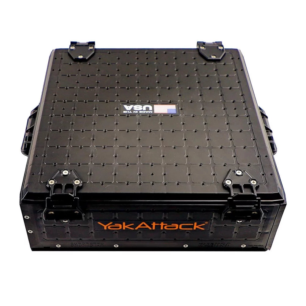 YakAttack ShortStak SOLO Storage Box 16" x 16", Black Kayak Fishing Accessory – Image 8