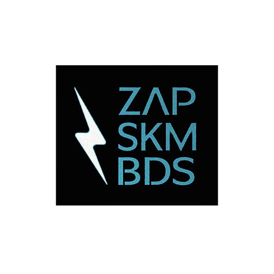 ZAP Skimboards ZAP Sticker Big Square 3.75" x 3.25" – Image 1