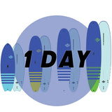 1 Day (24hrs) Surfboard Rental in Daytona Beach | Board Sizes 6’6”–9’6” | Sandy Point Progressive Sports – Image 1
