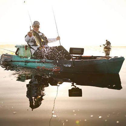 Old Town Sportsman 106 Powered by Minn Kota Steel Camo Kayak