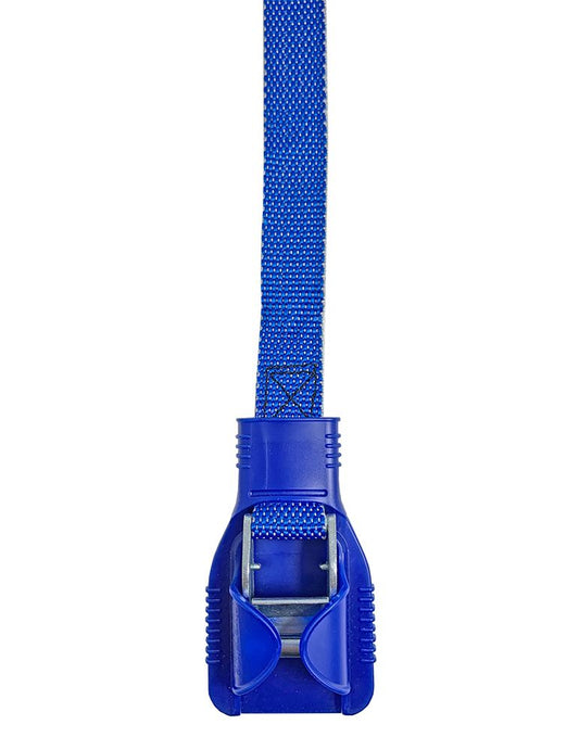 Seattle Sports Riverside Heavy Duty Two Tone Utility Strap 2 Pack Blue 15'