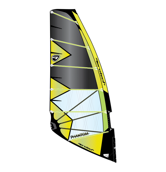 Aerotech Sails Phantom Windsurf Sail Yellow 4.5