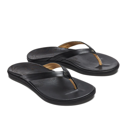 Olukai Women's Honu Sandal Black 6