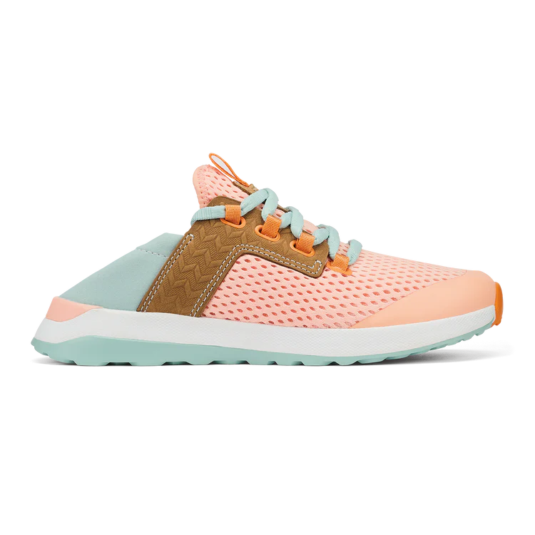 Olukai Wailuku Atheltic Sneakers Peach/Swell 10