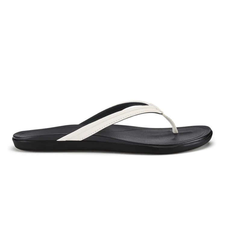 Olukai Ho'Opio Malua White Womens Sandals