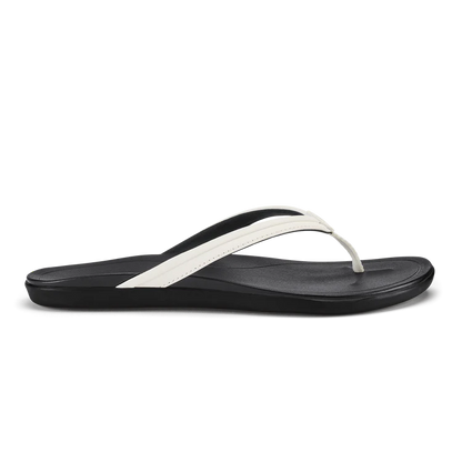 Olukai Ho'Opio Malua White Womens Sandals