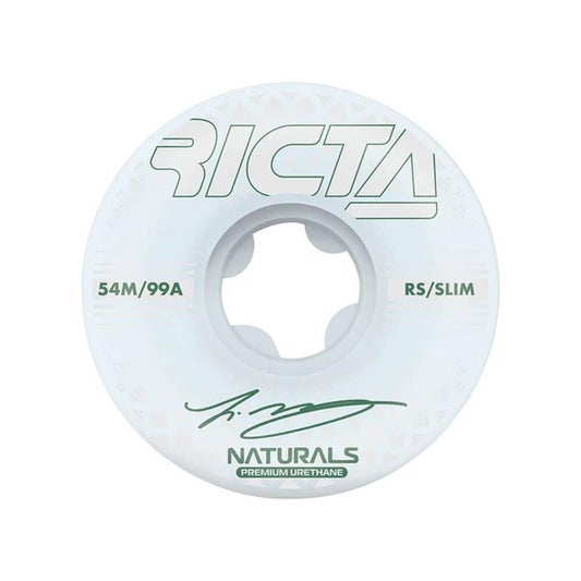 Ricta Skateboard Wheels McCoy Reflective Naturals Slim 54mm 99A - Set of 4