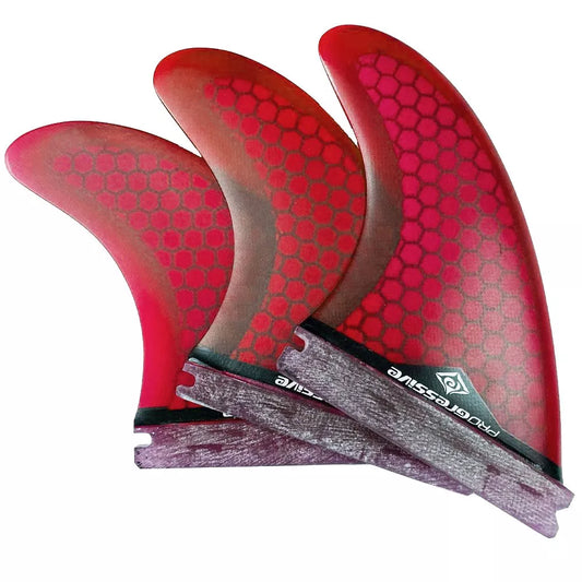 Progressive Futures Honeycomb Tri Thruster Surfboard Fins 4.25"