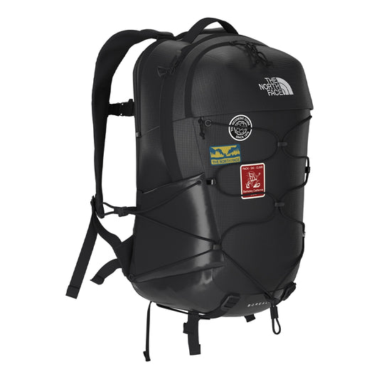 The North Face Borealis Backpack TNF Black U Borealis Patch/TNF White