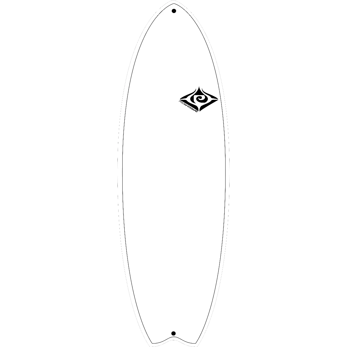 Progressive Fish Epoxy Glass Surfboard 6'4"