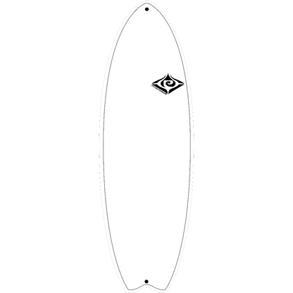 Progressive Fish Epoxy Glass Surfboard 6'4"