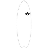 Progressive Fish Epoxy Glass Surfboard 6'4"