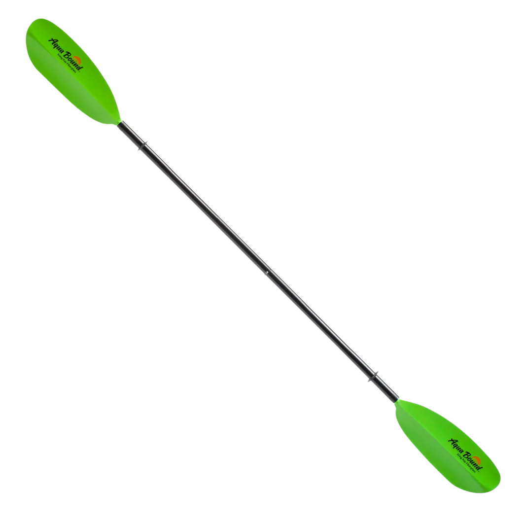 Aqua-Bound Sting Ray Fiberglass 2-Piece Snap-Button Kayak Paddle