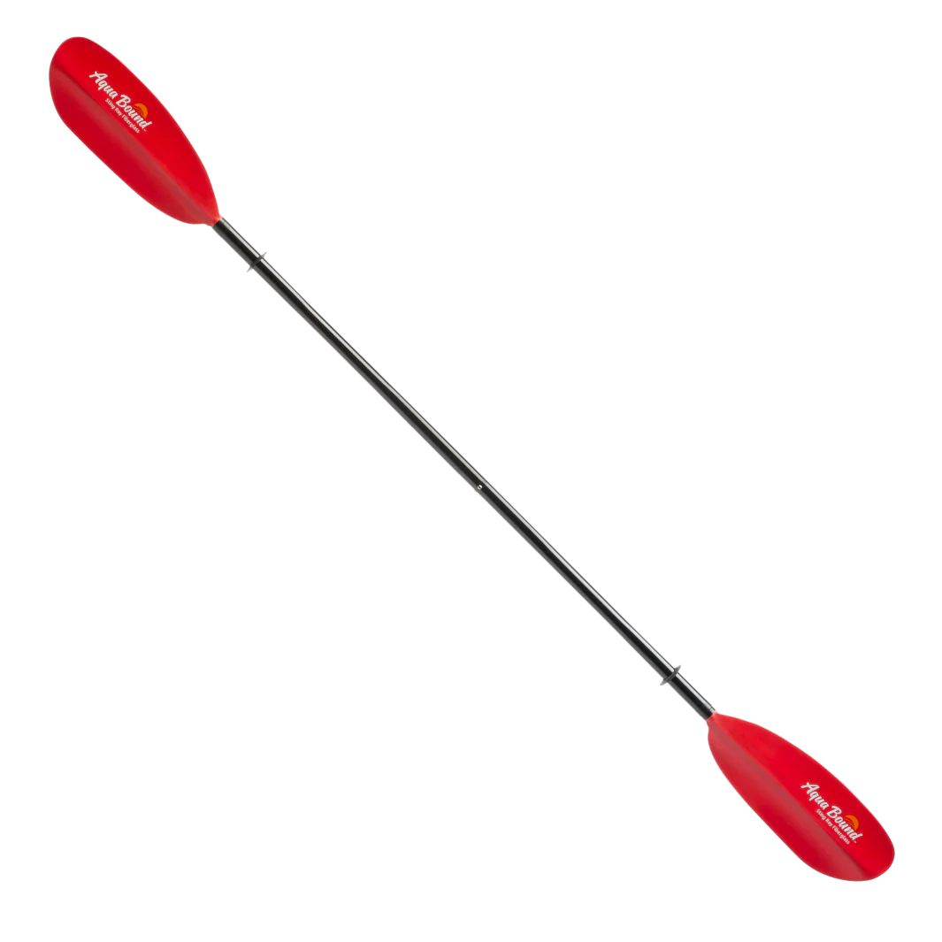 Aqua-Bound Sting Ray Fiberglass 2-Piece Snap-Button Kayak Paddle