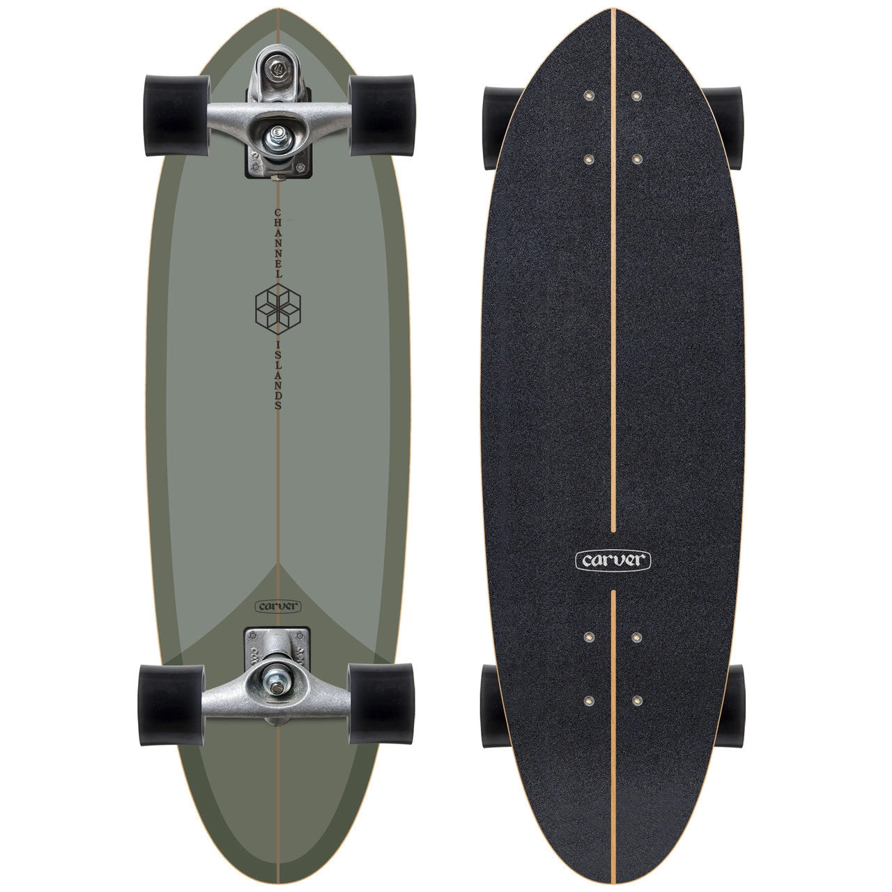 CARVER C7 32.5'' CI MID SAGE SURFSKATE COMPLETE