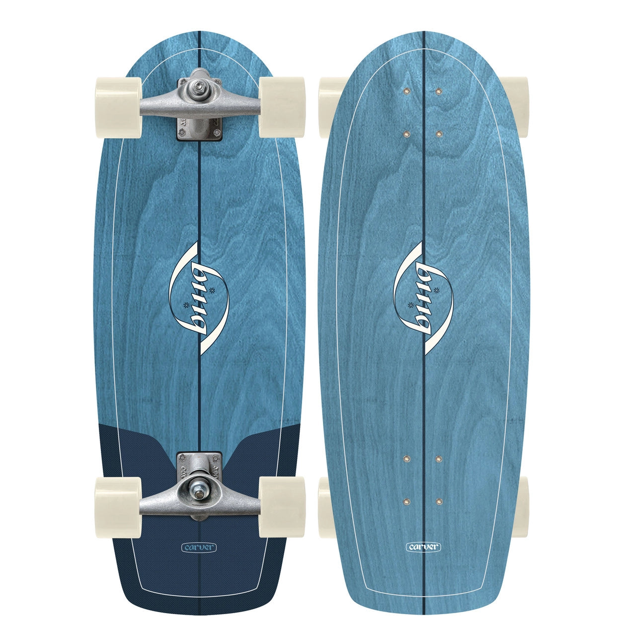 Carver x Bing 27.5" Puck Surfskate Complete CX V5