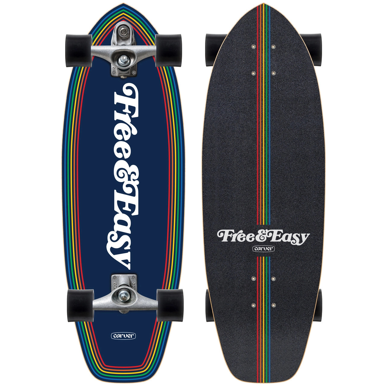 Carver x Free & Easy C7 Raw 30.75'' Prism Surfskate Complete (V4)