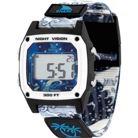 Shark Luke Davis Signature Shark Classic Clip White Wave