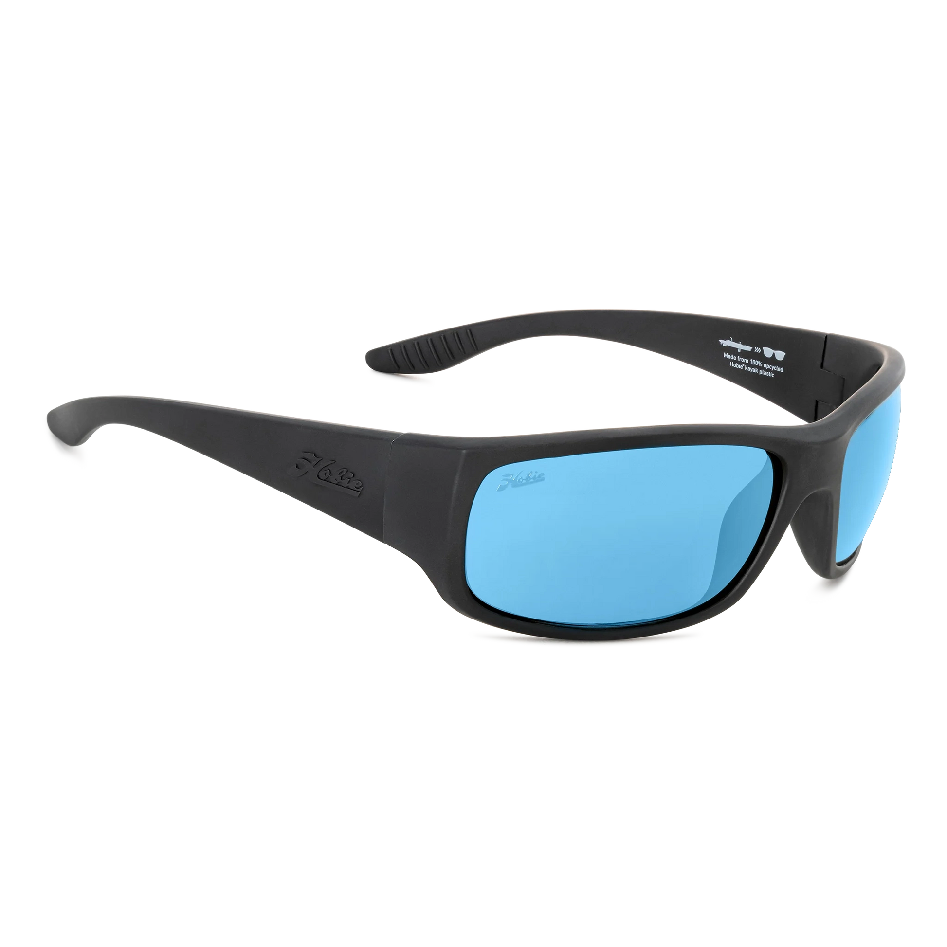 Hobie Eyewear Hull Float Black / Cobalt Mirror
