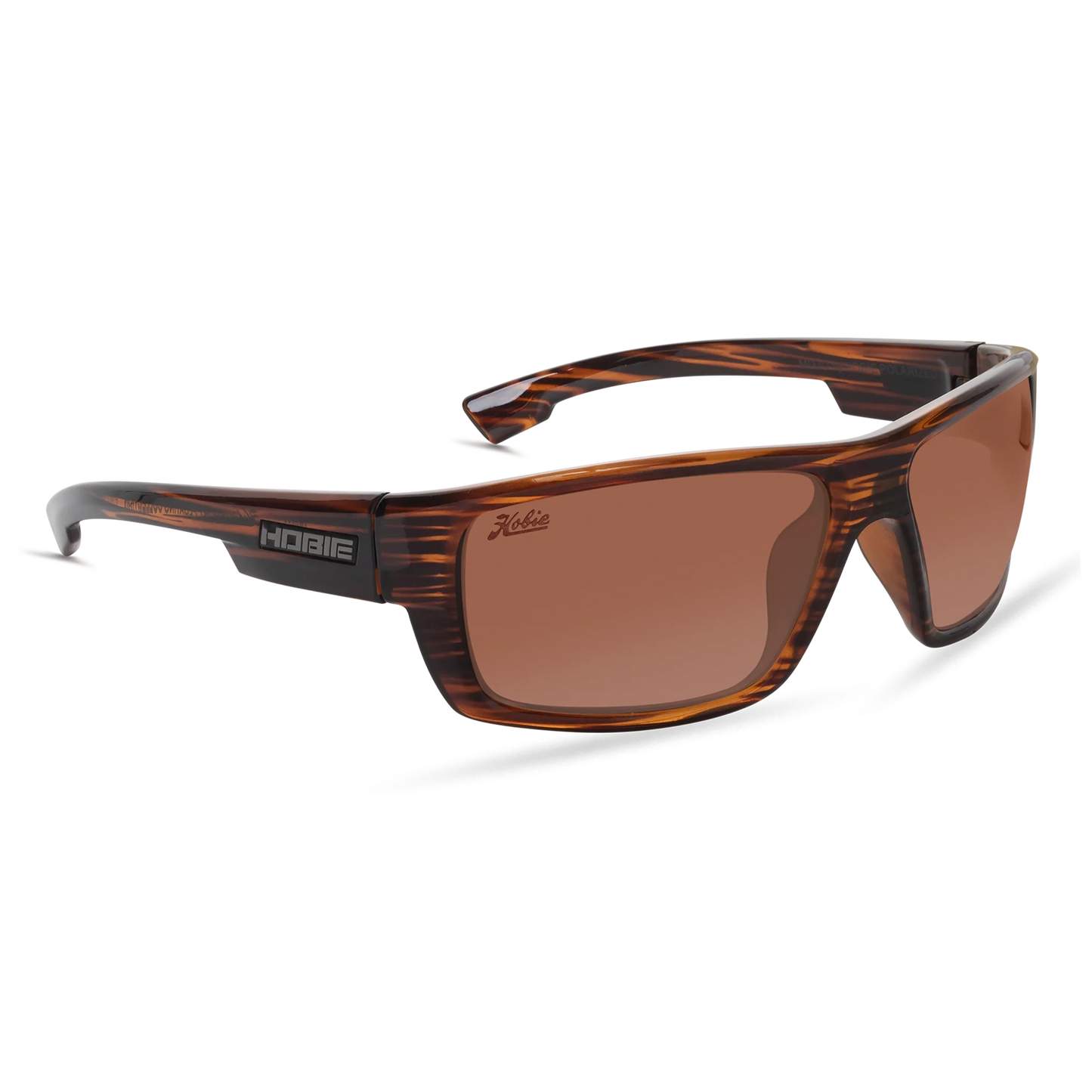 Hobie Eyewear Mojo Float Shiny Brown Wood Grain / Copper