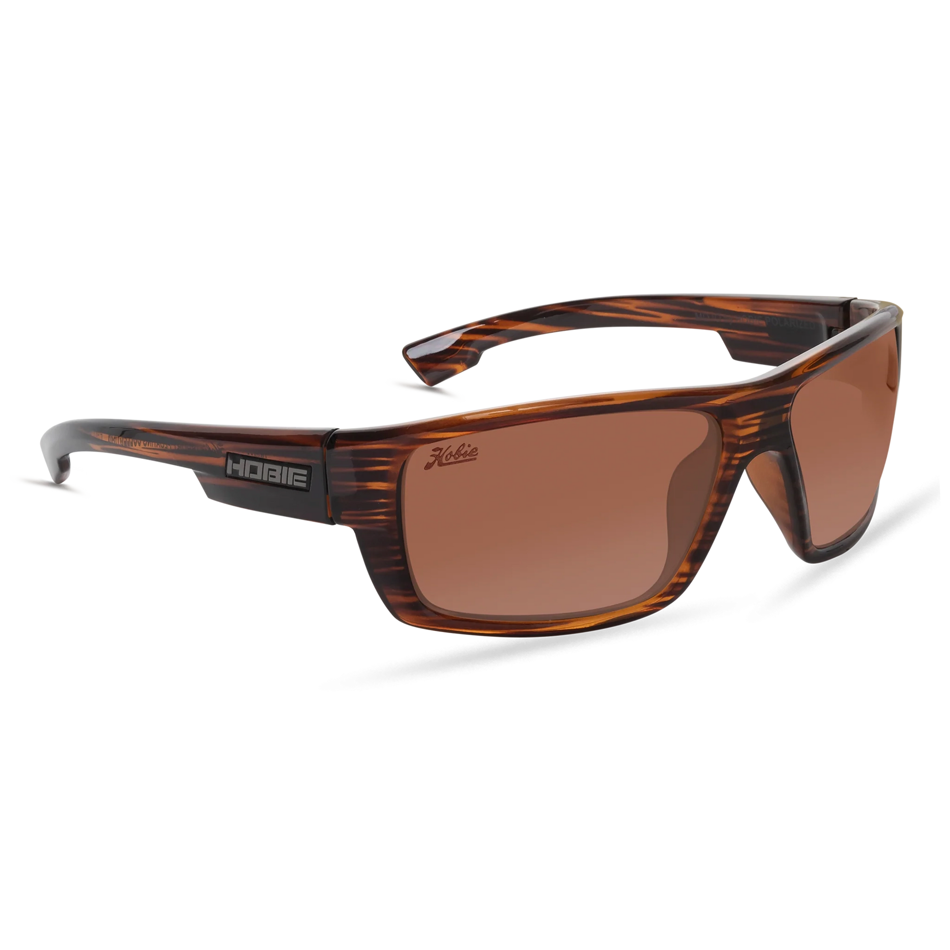 Hobie Eyewear Mojo Float Shiny Brown Wood Grain / Copper