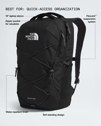 The North Face Jester Backpack - 28L - TNF Black-NPF