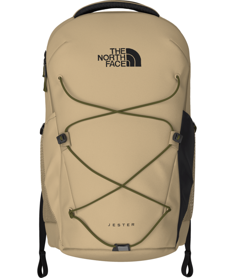 The North Face Jester Backpack - 28L - Khaki Stone/Forest Olive