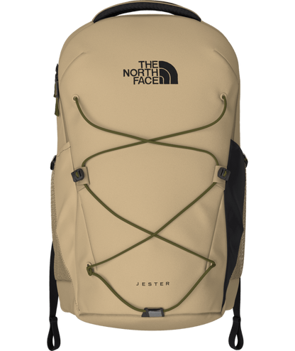 The North Face Jester Backpack - 28L - Khaki Stone/Forest Olive