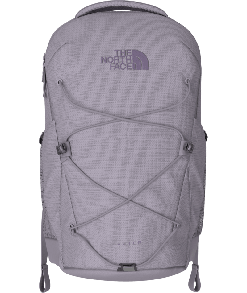The North Face Women’s Jester Backpack - 27L - Minimal Grey Dark Heather/Minimal Grey-NPF