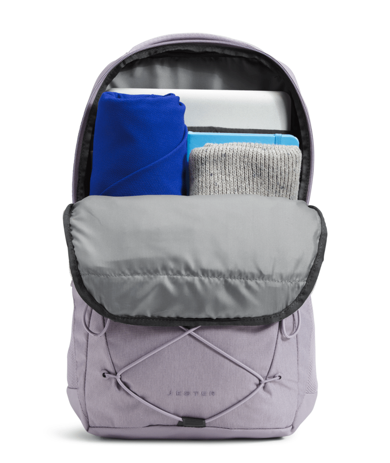 The North Face Women’s Jester Backpack - 27L - Minimal Grey Dark Heather/Minimal Grey-NPF