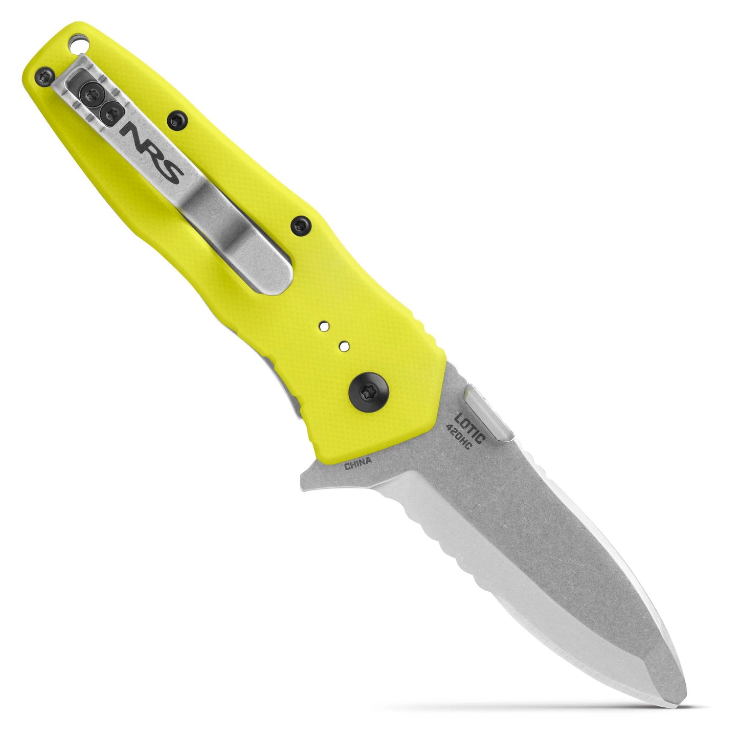 NRS Lotic Knife Yellow