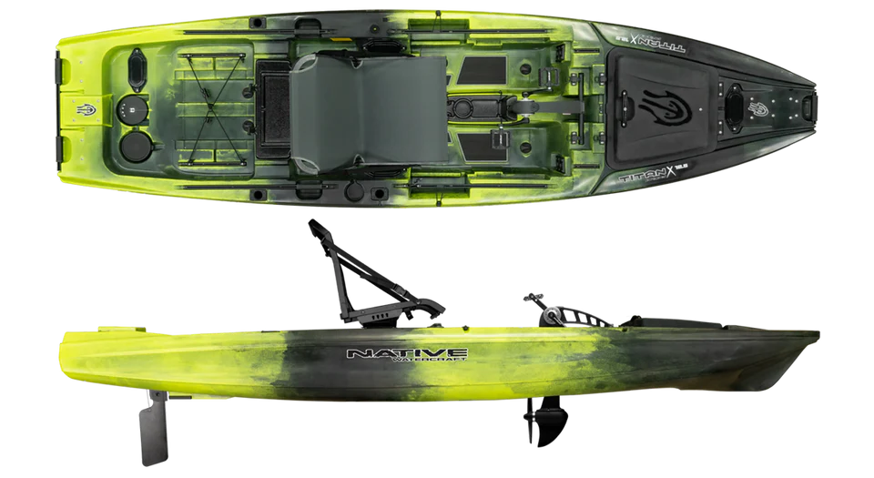 Native Watercraft Native TitanX Propel 12.5 Gator Green Kayak