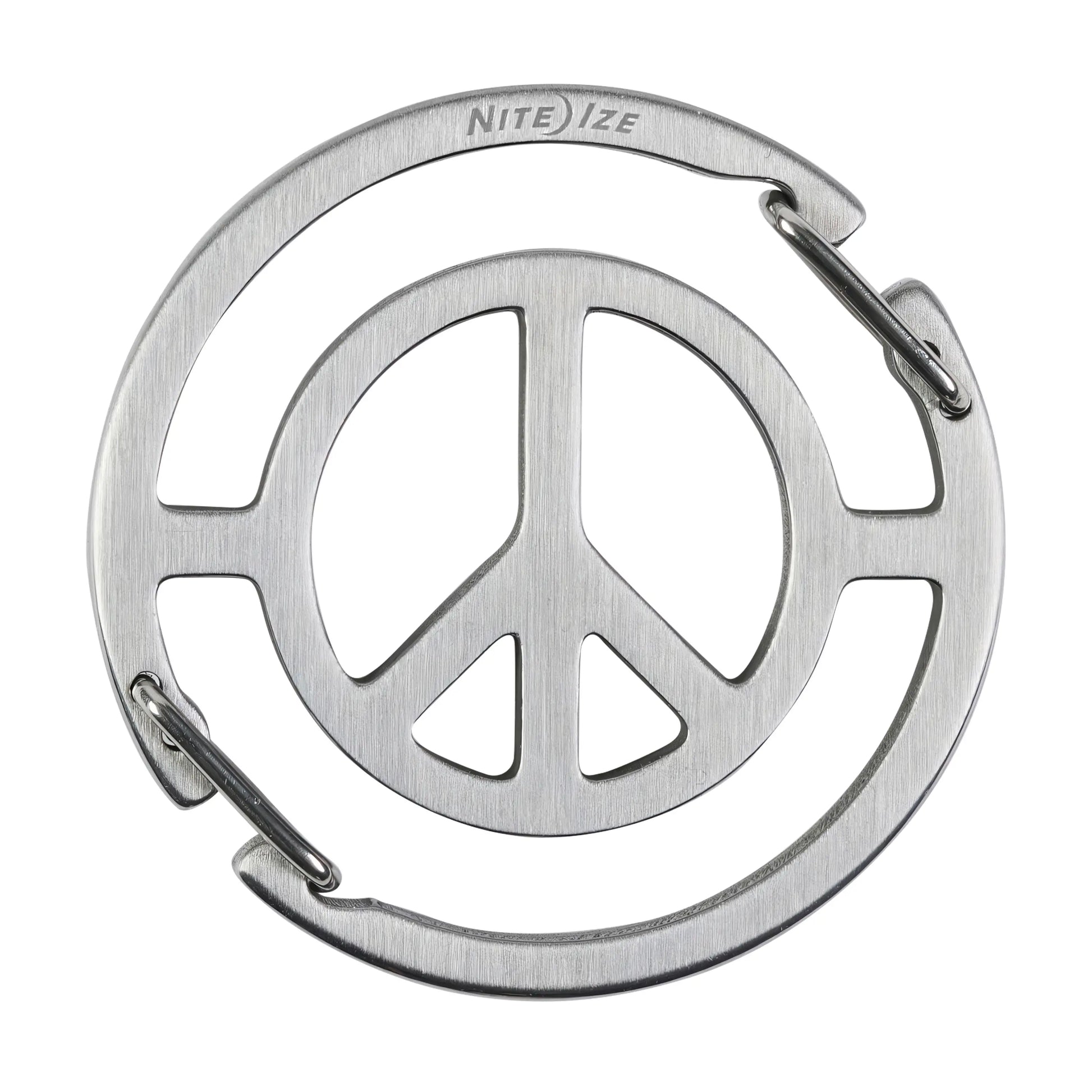 Nite Ize Medallion™ Peace Sign Key Carabiner