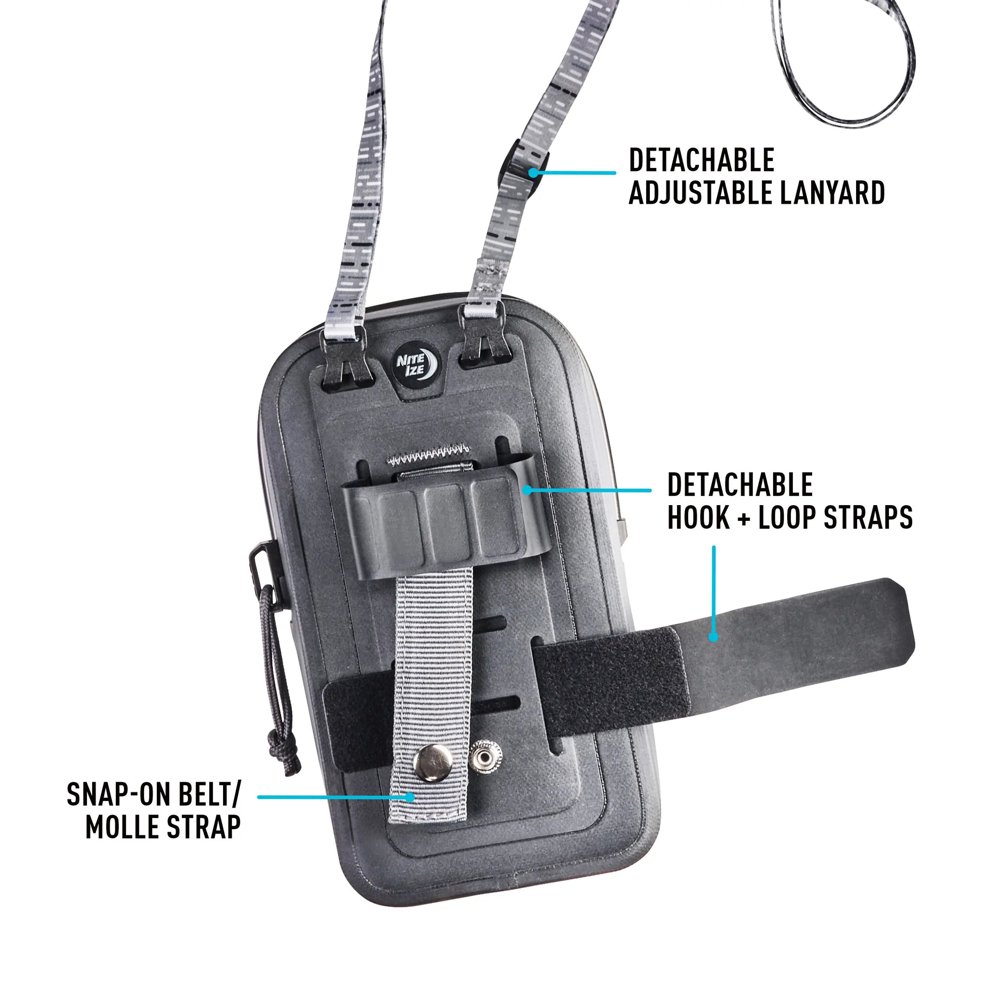 Nite Ize RunOff® Waterproof Phone Case Plus