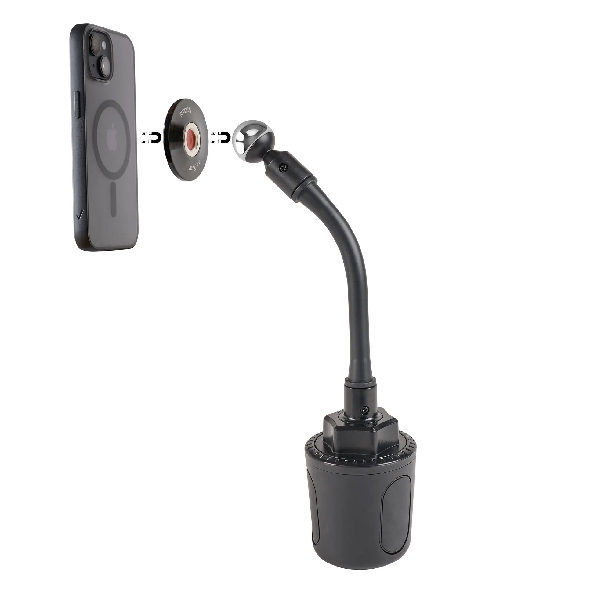 Nite Ize  Steelie® Orbiter® Plus Cup Holder Kit