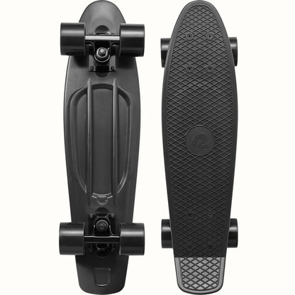 Retrospec Quip 22.5"/27" Mini Cruiser Skateboard  black