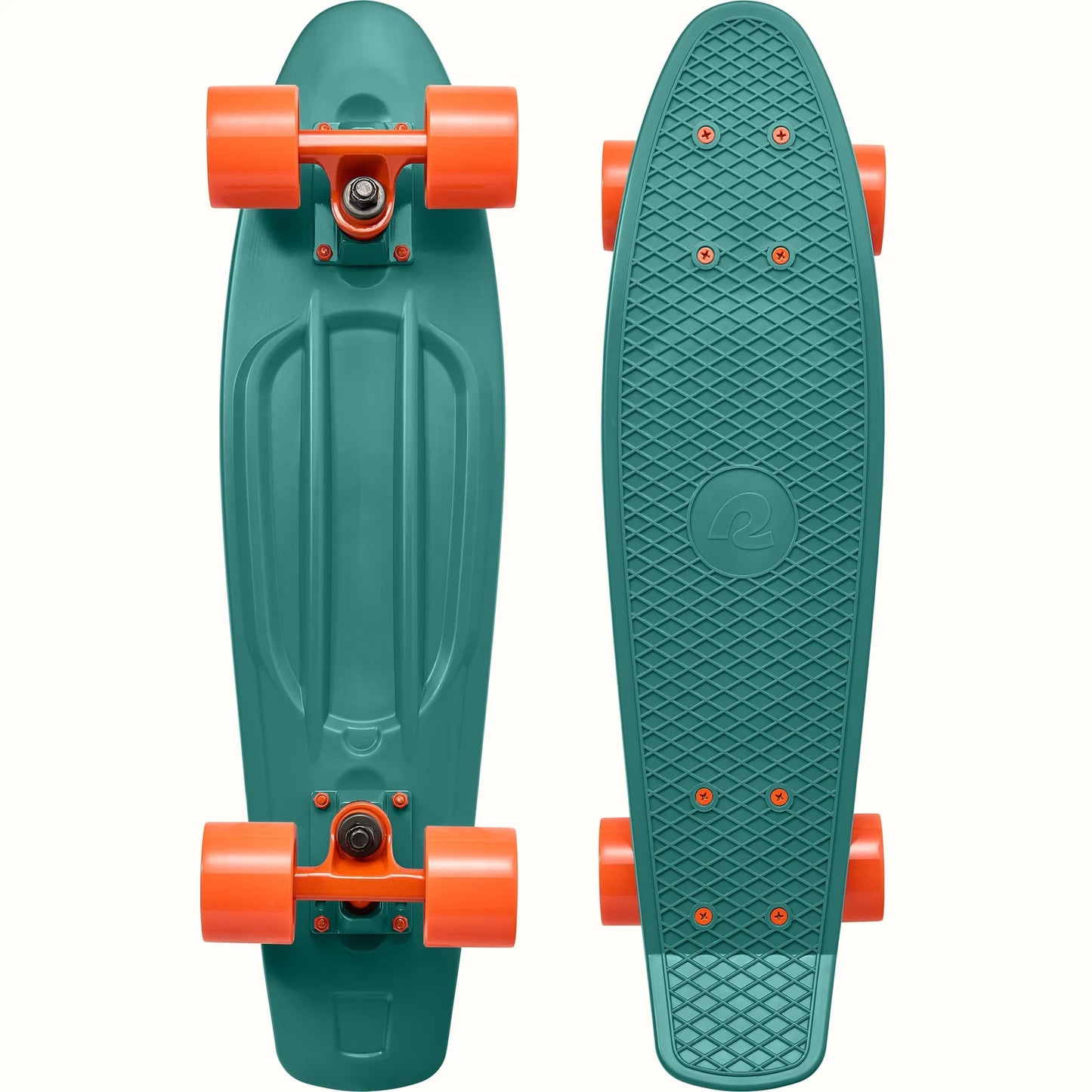 Retrospec Quip 22.5"/27" Mini Cruiser Skateboard teal