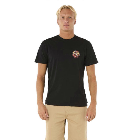 Rip Curl Mens Wettie Passage Icon Short Sleeve T-Shirt
