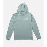 Salty Crew Herren Hood Sunshirt Yellowfin langarm, - Mackerel