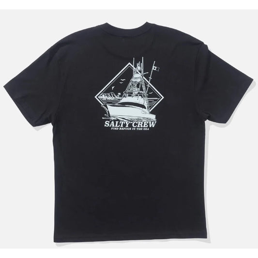 Salty Crew Vessel Classic T-Shirt - Black 