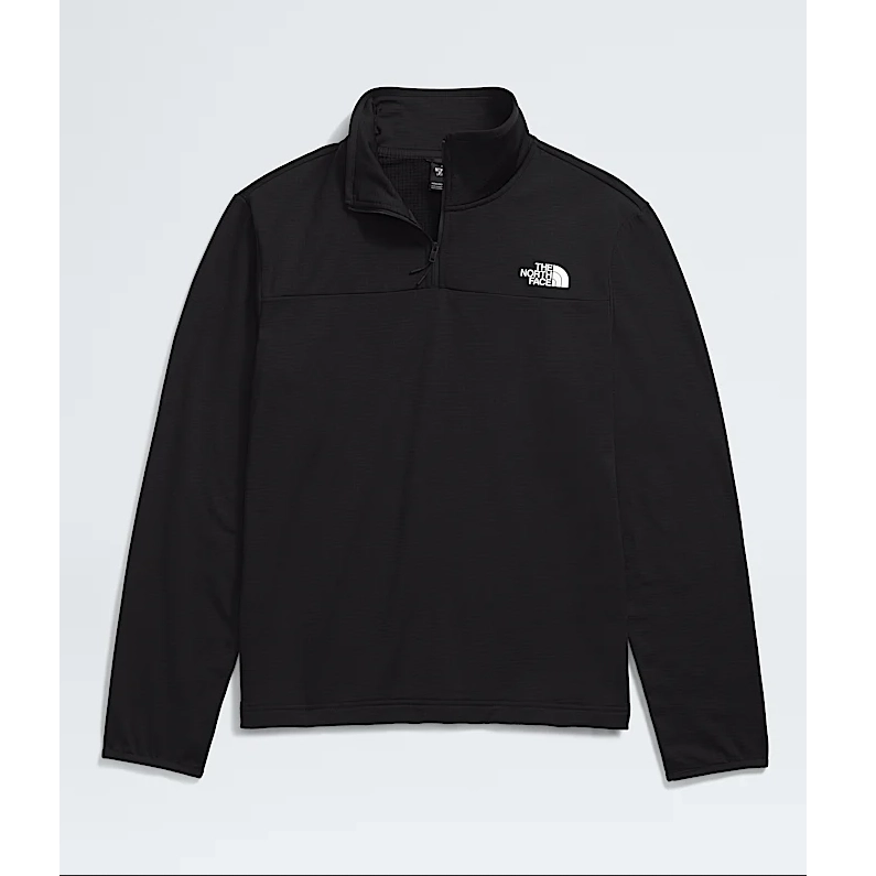 The North Face Men’s Cedar Trail Grid Fleece ¼-Zip black