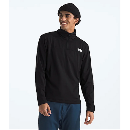 The North Face Men’s Cedar Trail Grid Fleece ¼-Zip black 2