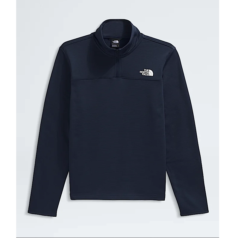 The North Face Men’s Cedar Trail Grid Fleece ¼-Zip navy