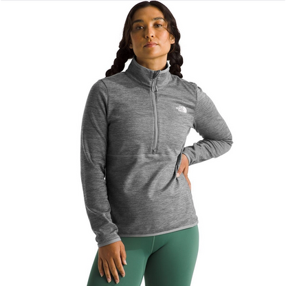 The North Face Women's Canyonlands 1/4-Zip Pullover grey