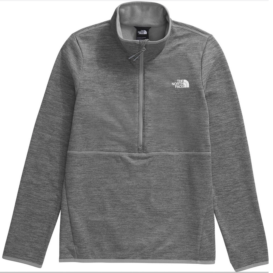 The North Face Women's Canyonlands 1/4-Zip Pullover grey