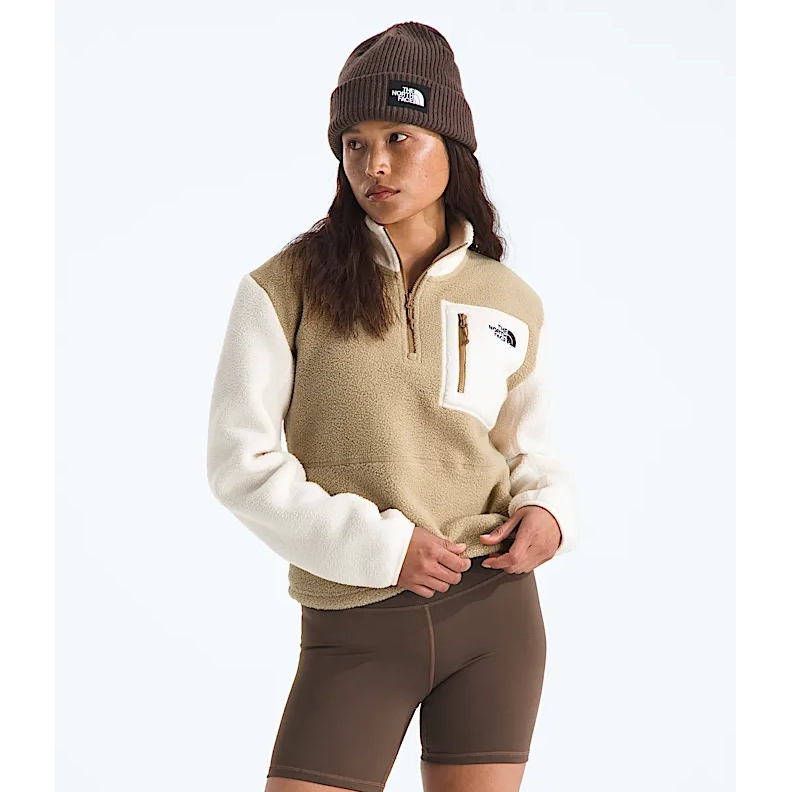 The North Face Women's Yumiori ¼-Zip khaki
